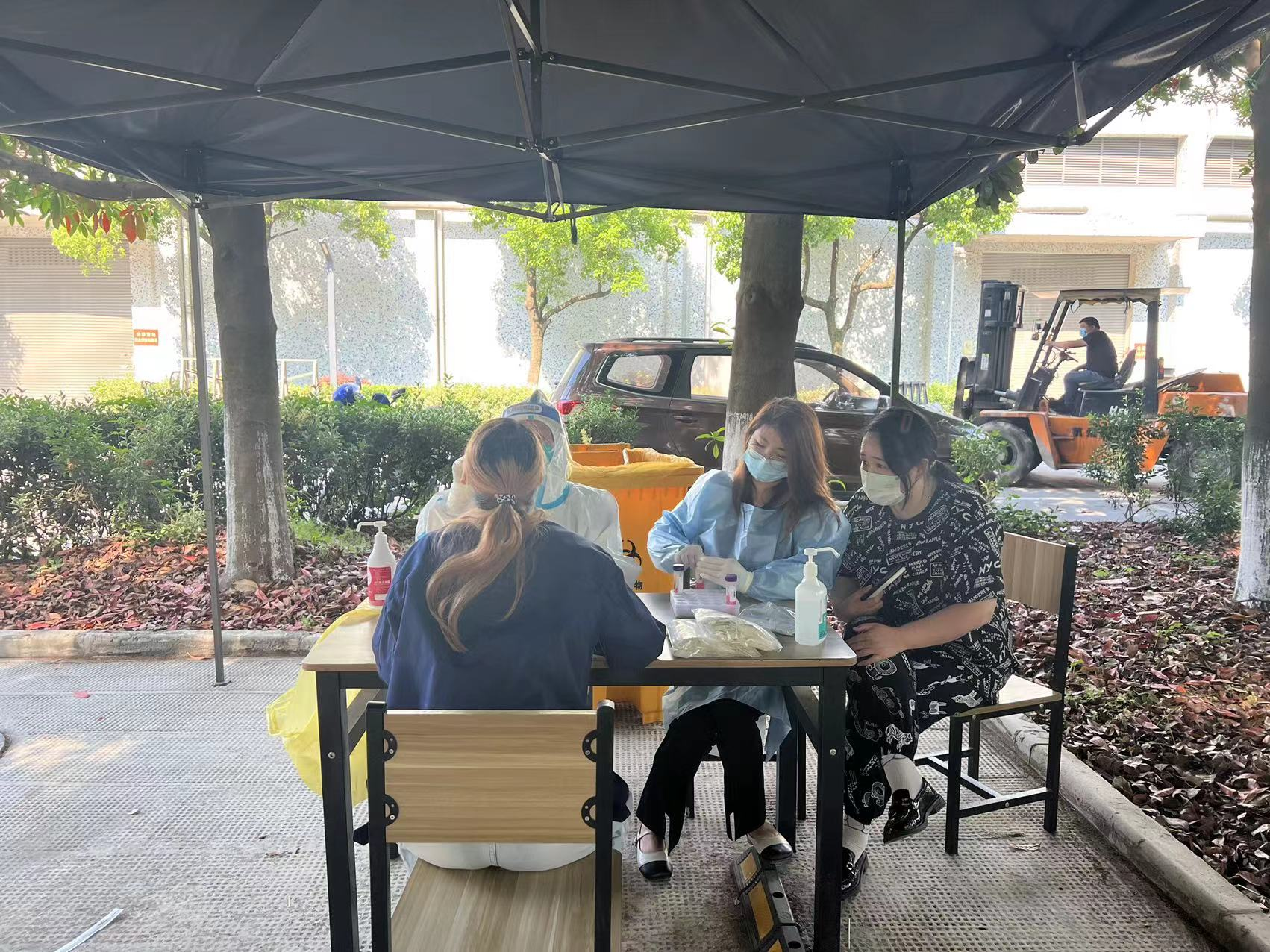 深刻防疫一线 助力核酸检测