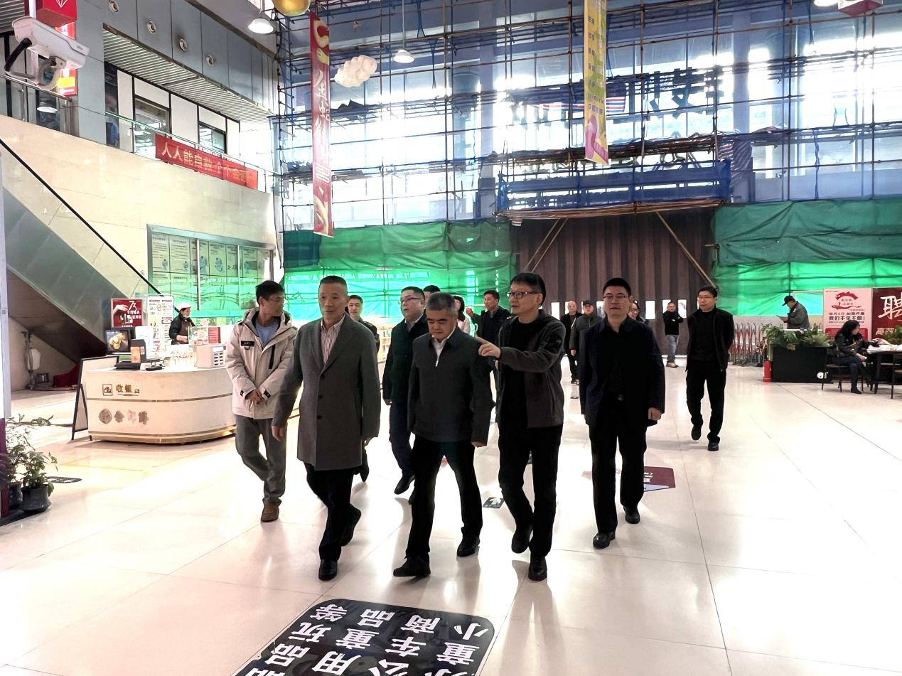 钱江商城迎市区结合查抄 织牢经营与消防双沉防线