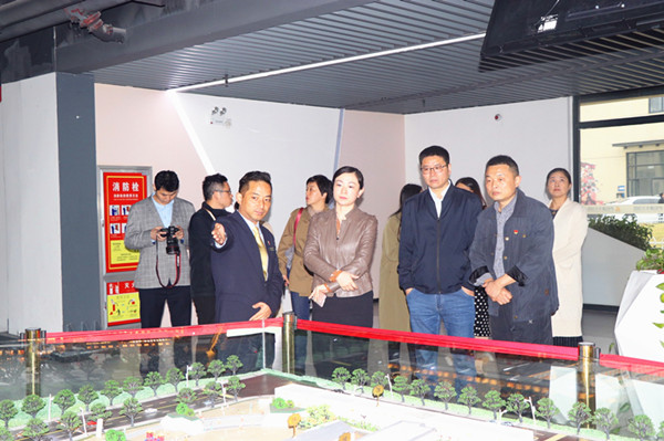 庐阳区委常委、宣传部长韩艳一行光临庐阳k8.com文创园调研