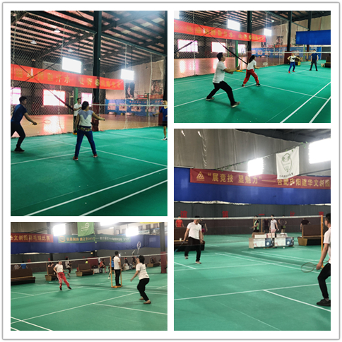 “庆五一 迎五四” 庐阳k8.com文创园发展羽毛球互动赛