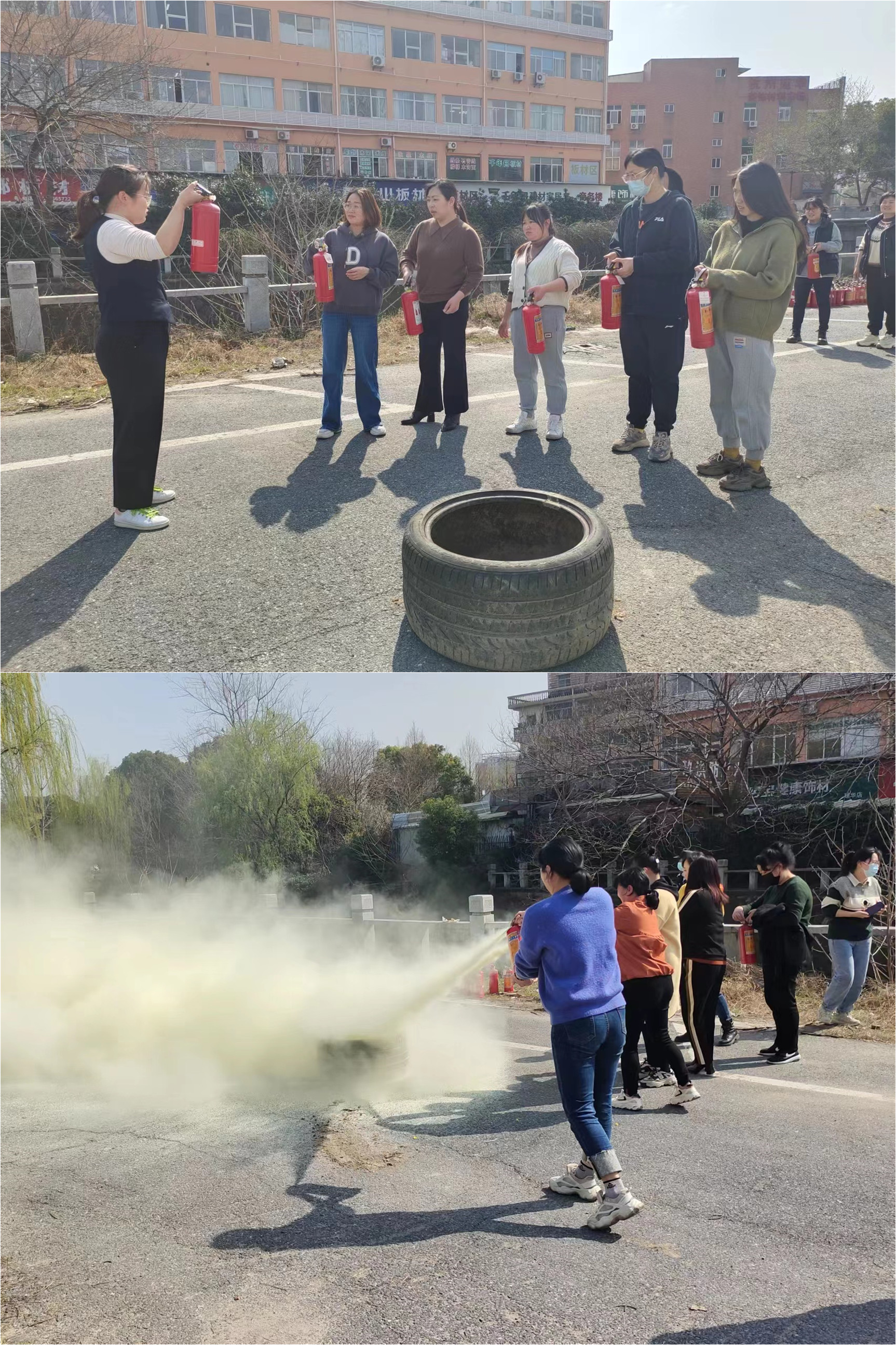 关注消防，有恃无恐——人人会用灭火器