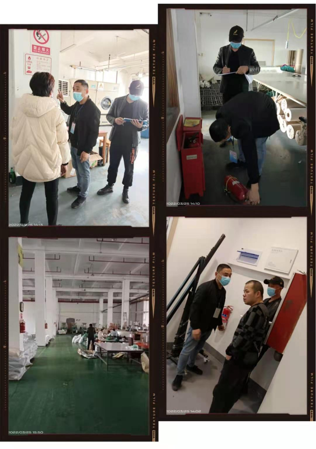 定期发展消防查抄，牢筑企业安全防线