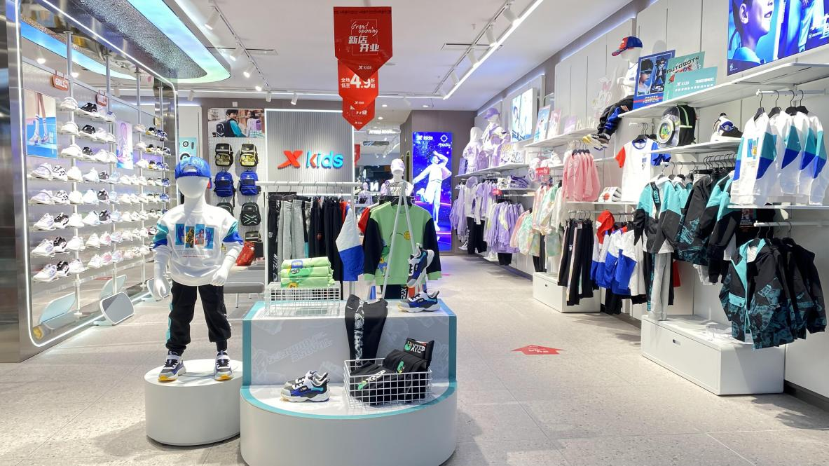 特步儿童强势入驻钱江商城，盛大开业！