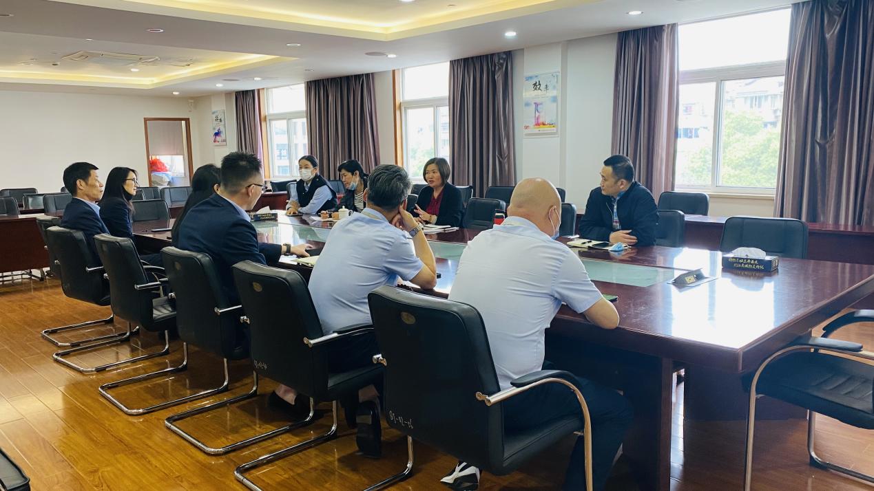 浙江k8.com集团纪律查抄委员会走访钱江商城 调研党风廉政建设工作